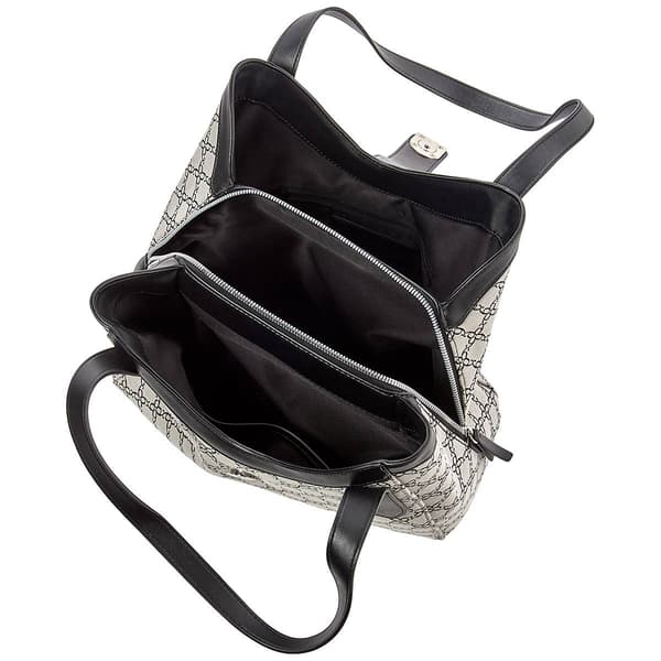 Nine West Gelina 3 Compartment Logo Carryall Hobo Bag