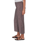 Womens Emaline Summer In The City Pull On Wide Leg Capris - image 4
