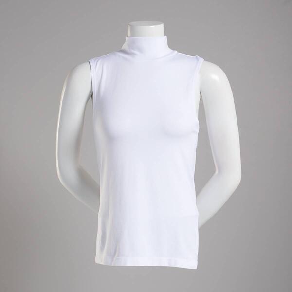 Womens French Laundry Seamless Mock Neck Tank Top - image 