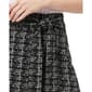 Petite NY Collection Tie Waist Weave Plaid Maxi Skirt - image 4