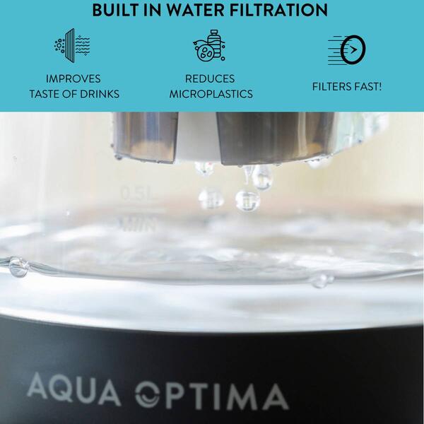 Aqua Optima Electric Kettle w/ Water Filter