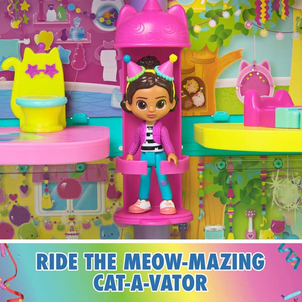 Gabby''s Dollhouse 15pc. Rainbow Dollhouse