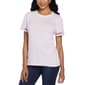 Womens Rafaella&#40;R&#41; Short Sleeve Dot Lace Trim Tee - image 1