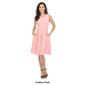 Womens White Mark Solid Fit and Flare Dress - image 9