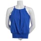 Juniors A. Byer Clip Dot Smocked Scallop Tank Top - image 2