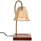 Mikasa(R) Amber Glass Walnut Wood Electric Warmer - image 1