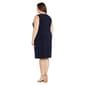 Plus Size R&M Richards Floral Threadwork Jacket Dress - image 4