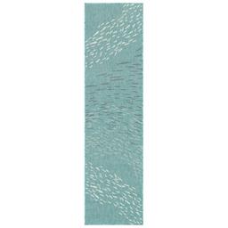 Liora Manne(tm) Carmel School Of Fish Indoor/Outdoor Runner