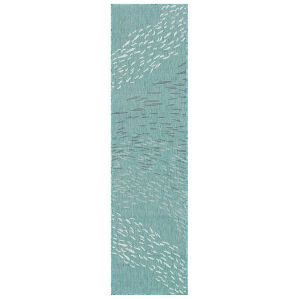 Liora Manne(tm) Carmel School Of Fish Indoor/Outdoor Runner - image 