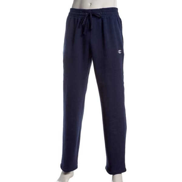 Mens Champion® Open Bottom Solid Sweatpants - image 
