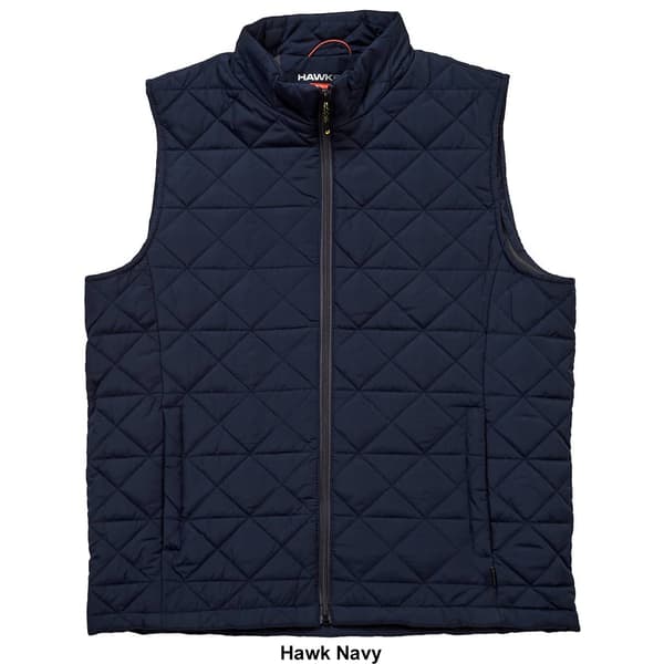 Mens Hawke & Co. Diamond Quilt Vest