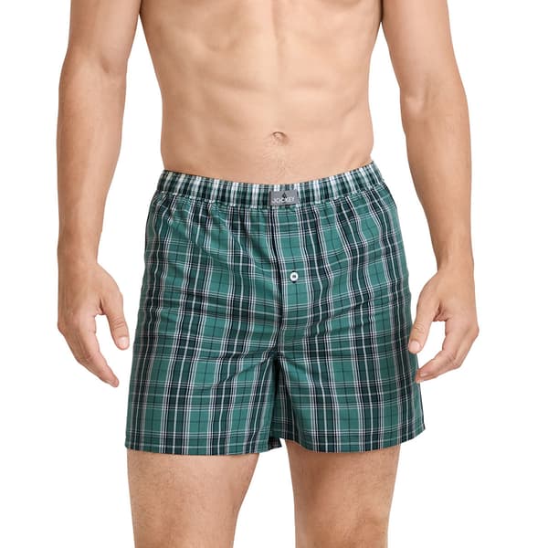 Mens Jockey(R) Single Woven Boxers