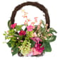 Northlight Seasonal Leafy Hydrangea Spring Basket Wall Decor - image 1