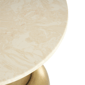 9th & Pike® Contemporary Gold Metal Accent Table - image 5