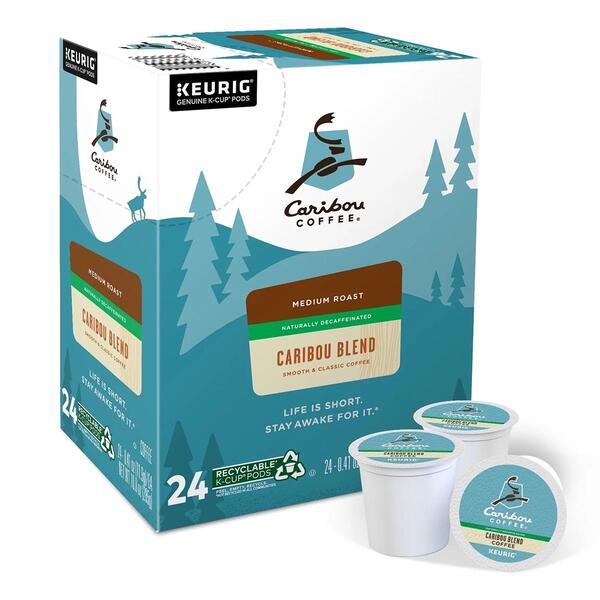 Keurig&#40;R&#41; Caribou&#40;R&#41; Decaf K-Cup&#40;R&#41; - 24 Count - image 