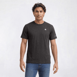 Mens Champion® Small Logo Tee