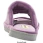 Womens Dearfoams® Quilted Velour Slide Slippers - image 2