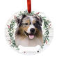 E&S Pets Australian Shepherd Wreath Ornament - image 1
