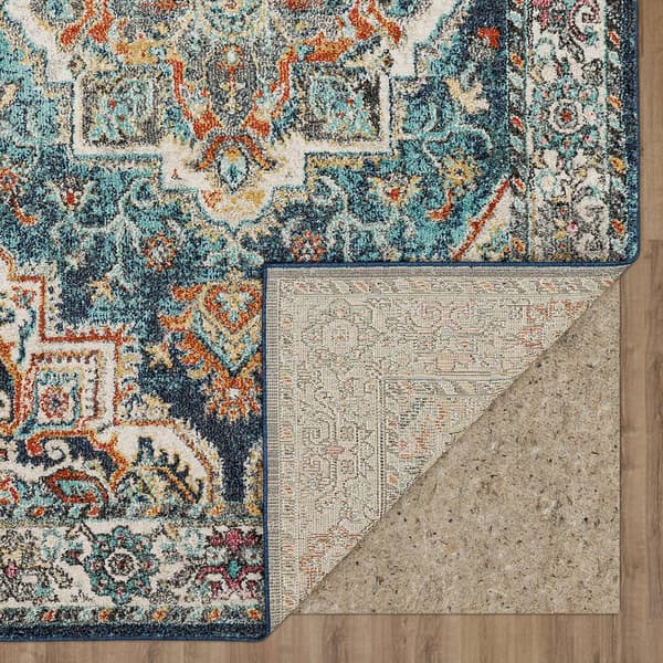 Mohawk Home Dellen Blue Accent Rug