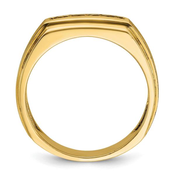 Mens Gentlemens Classics™ 14kt. Gold 1/4ct. Diamond Ring