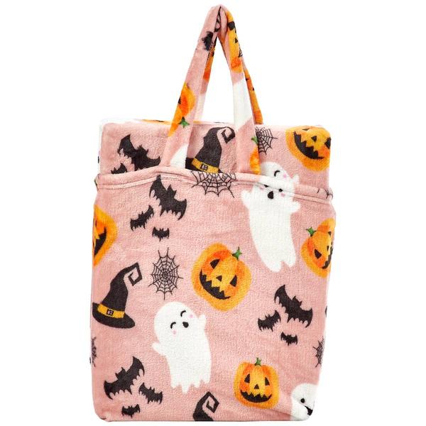 Happy Halloween Throw with Tote - image 