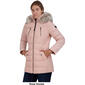 Womens Nautica Puffer Jacket with Faux Fur Hood - image 2