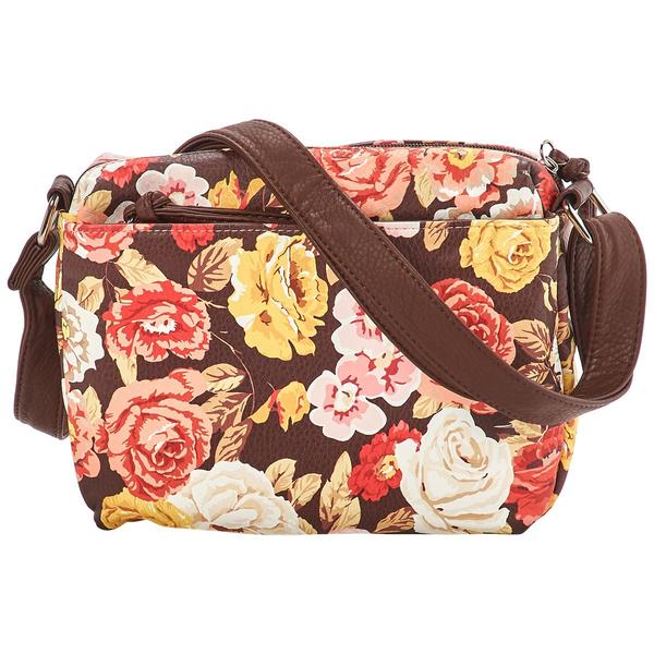 Bueno Floral Grainy Wash Crossbody