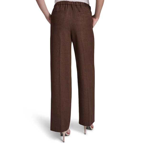 Womens Halston Pull On Straight Leg Dress Pants