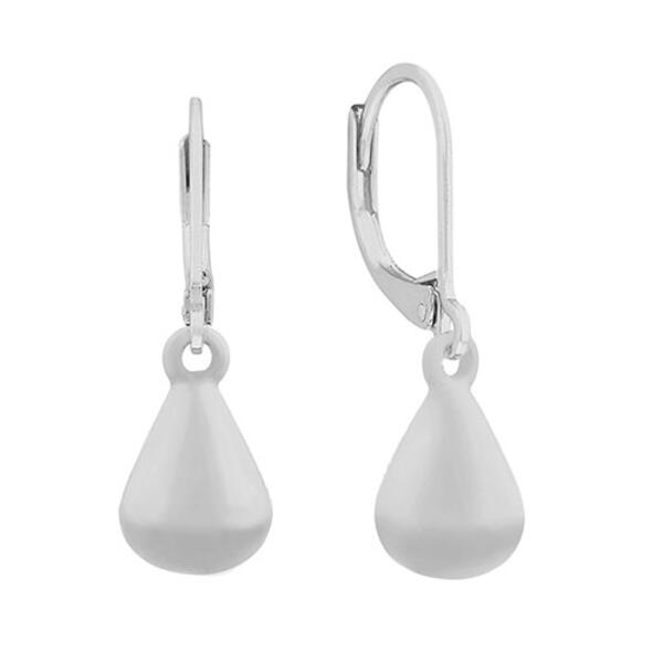 Gloria Vanderbilt Teardrop Mini Dangle Earrings - image 