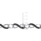 Radiant Rainbow&#8482; 1/4kt. Black Diamond Infinity Bracelet - image 4