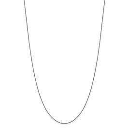 Gold Classics&#40;tm&#41; 14kt. White Gold 20in. Box Necklace