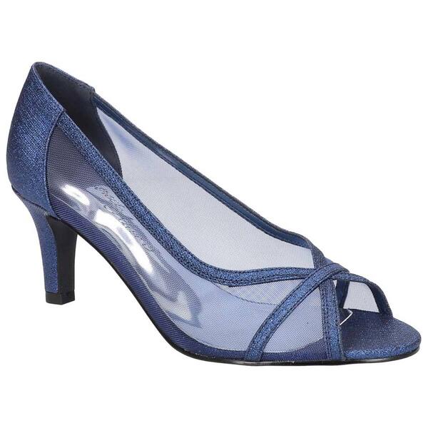 Womens Easy Street Picaboo Peep Toe Pumps - image 