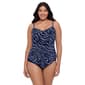 Womens TrimShaper Savanna Skin Hank Tankini - image 1