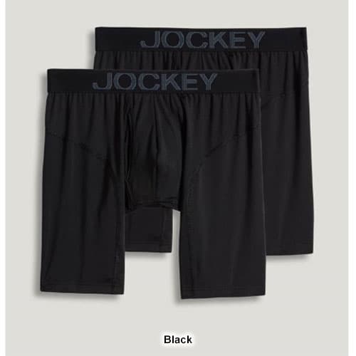 Mens Jockey&#174; 2pk. Athletic RapidCool&#8482; Midway Boxer Briefs