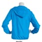 Juniors Love Tree Zip Front Solid Windbreaker Hoodie - image 2
