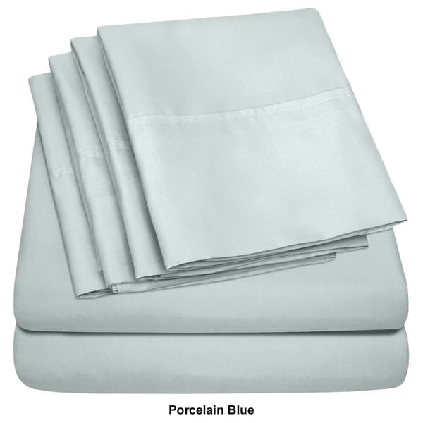 Sweet Home Collection 1500 TC Solid Brushed Microfiber Sheets Set