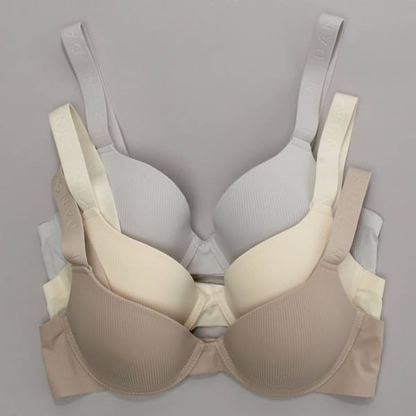 Womens Danskin 3pk. Ribbed Seamless Molded Bras - DS6677-3PKAE