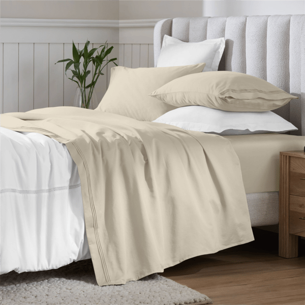 Superior 650 Thread Count Solid Deep Pocket Sheet Set