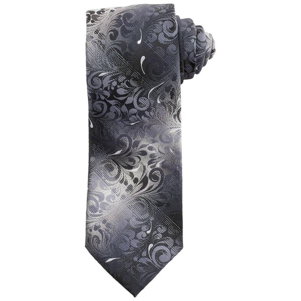 Mens Van Heusen® Regular Small Paisley Swirl Tie - image 