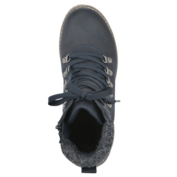 Womens Cliffs by White Mountain Primed Lace-Up Booties