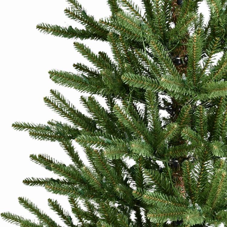 Puleo International 6.5ft. Pre-Lit Mountain View Christmas Tree