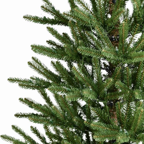 Puleo International 6.5ft. Pre-Lit Mountain View Christmas Tree