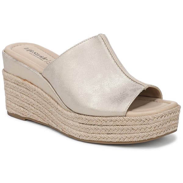 Womens Lifestride Haute Wedge Platform Sandals - image 