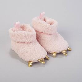 P/H 9/1/23 Baby Girl &#40;12-24M&#41; Gold Bug&#40;R&#41; Dino Claw Slippers