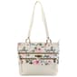 Stone Mountain Vintage Rose Washed Donna Tote - White - image 1