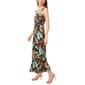 Womens MSK Sleeveless Square Neck Floral Challis Midi Dress - image 3