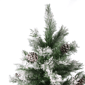 Northlight 7ft. Medium Flocked Angel Pine Christmas Tree - image 2
