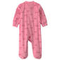 Baby Girl (NB-9M) Carter''s® Bow Fleece Zip Sleep & Play Pajamas - image 2