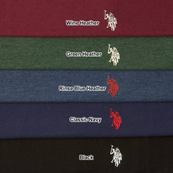 Mens U.S. Polo Assn.® Long Sleeve Crew Neck Tee