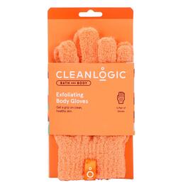 Cleanlogic Bath & Body Exfoliating Body Gloves